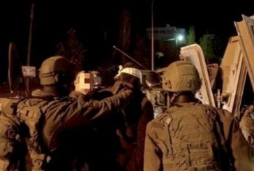 الخليل : الاحتلال يعتقل 14 مواطنا من المحافظة