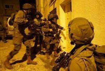 نابلس: إصابة شاب برصاص الاحتلال في مخيم عسكر واعتقال 6 مواطنين